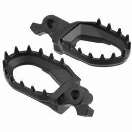 ZETA Max Foot Peg for Yamaha motorcycle, black foot controls with sturdy metal construction, designed for durability and comfort.