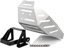 Charger l'image dans la galerie, ZETA skid plate guard for Honda motorcycles, durable protective brace designed to shield the underside from debris and impacts.