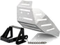 ZETA skid plate guard for Honda motorcycles, durable protective brace designed to shield the underside from debris and impacts.