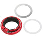 ZETA Preload Adjuster Show50a 634-13032 suspension component with metal construction and adjustment knobs, used for motorcycle suspension tuning.