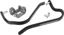 Load image into Gallery viewer, Black ZETA Armor Hand Guard with U-Clamp for 1-1/8 inch handlebars, featuring durable protective design.