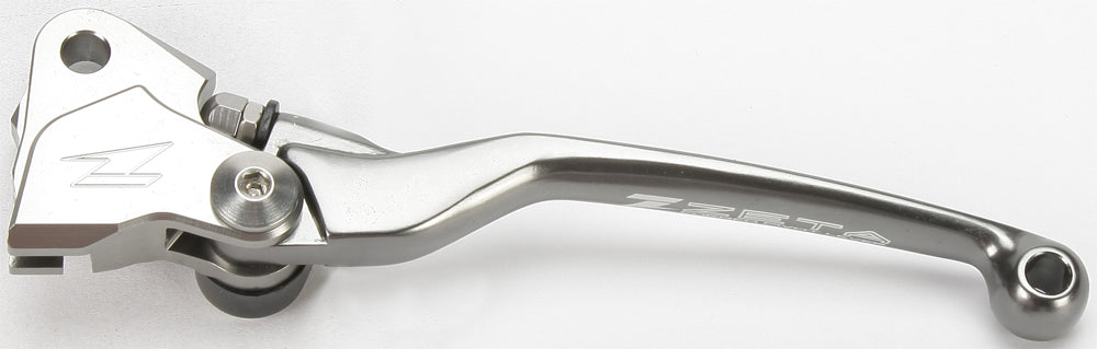 ZETA Pivot Lever FP Clutch 634-24666 showing the black clutch lever and mounting hardware on a motorcycle