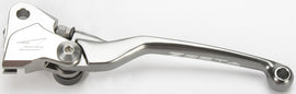 ZETA Pivot Lever FP Clutch 634-24666 showing the black clutch lever and mounting hardware on a motorcycle
